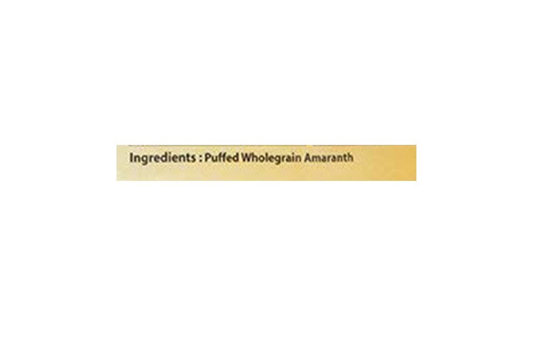 Zero-G Puffed Amaranth    Pack  200 grams